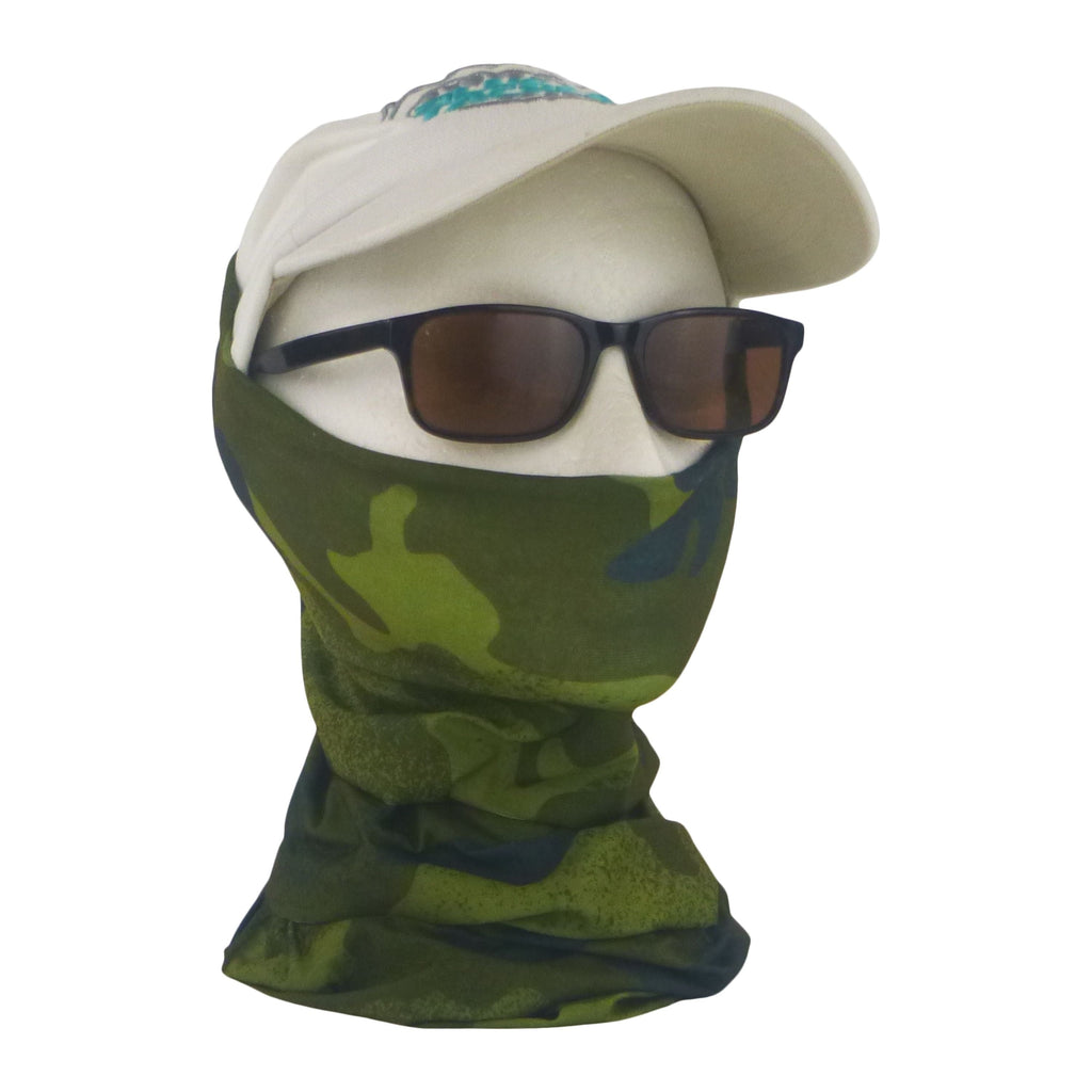BSTC Head Socks, Camo Bush Green-1