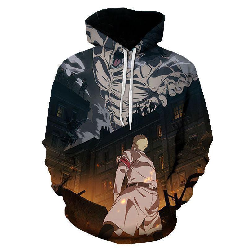 Attack On Titan Eren Invasion Hoodie