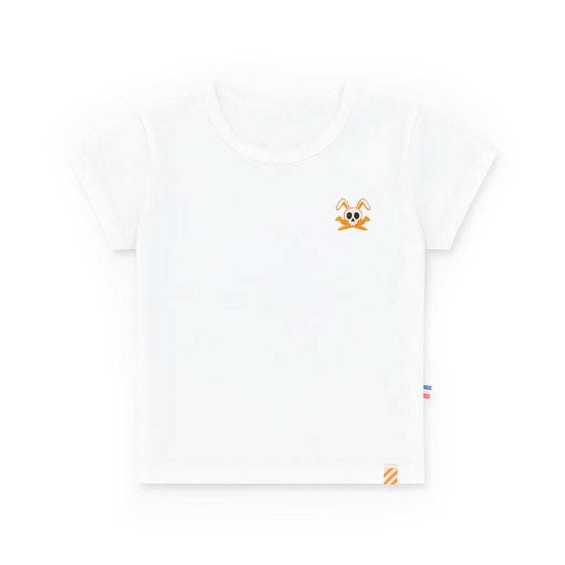 tshirt hotot blanc en coton bio papate